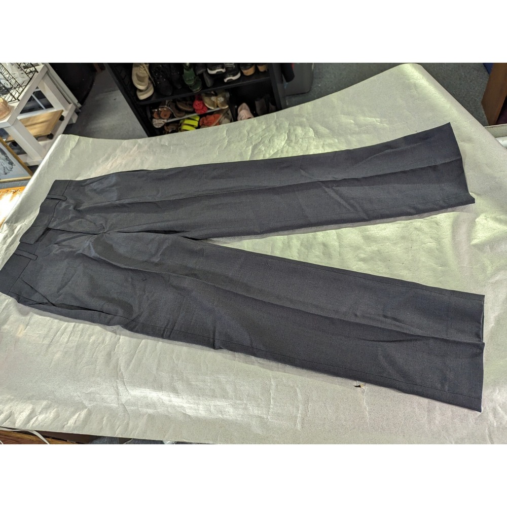 Calvin Klein 14 modern fit dark gray grey dress pants slacks New with tags